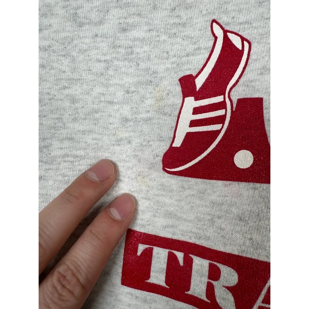 VTG 90s Champion Sweatshirt Fremont High School Track & Field - 3XL -Made in USA
